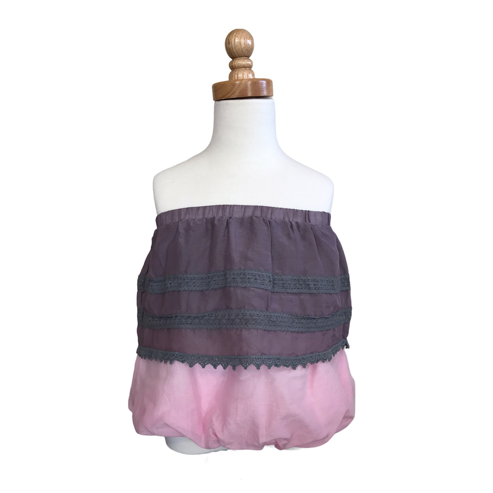 Young Fabulous & Broke Purple and Pink Kids Top